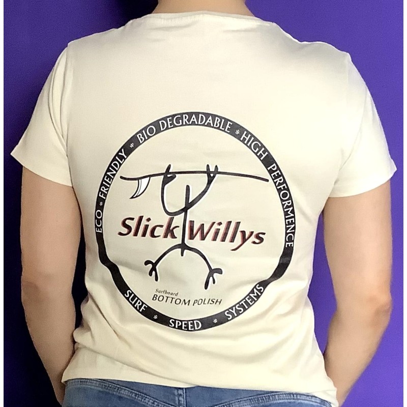 Slick Willys Ladies T-Shirt unbleached cotton